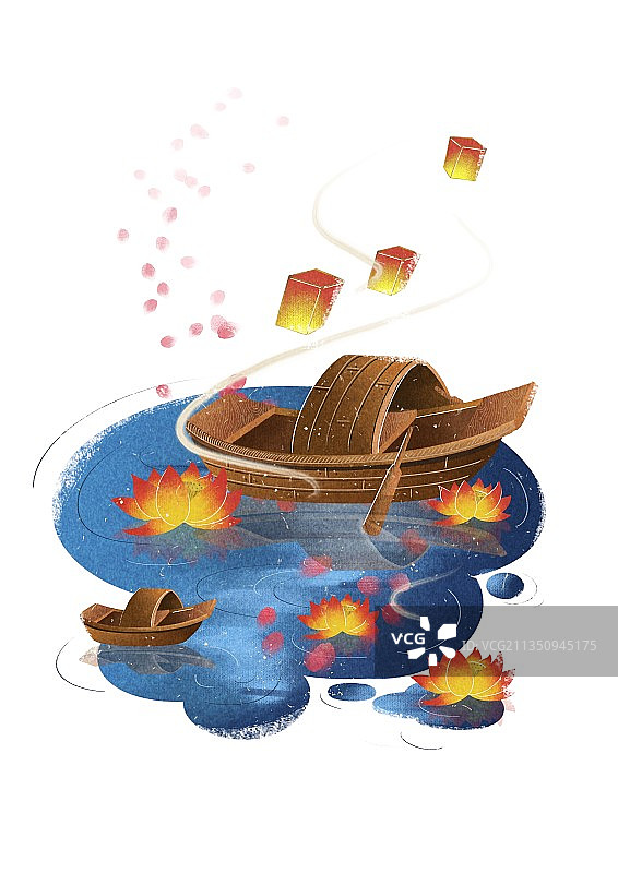 中元节图片素材