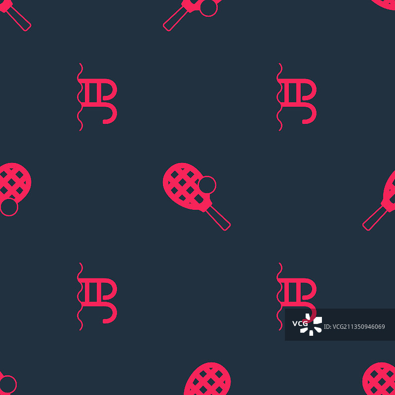 游泳池、网球拍和球组合图片素材