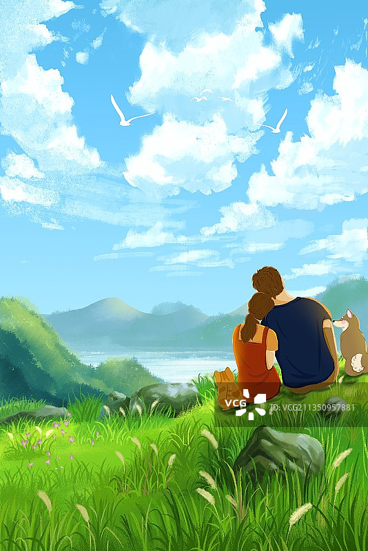 看山水图片素材