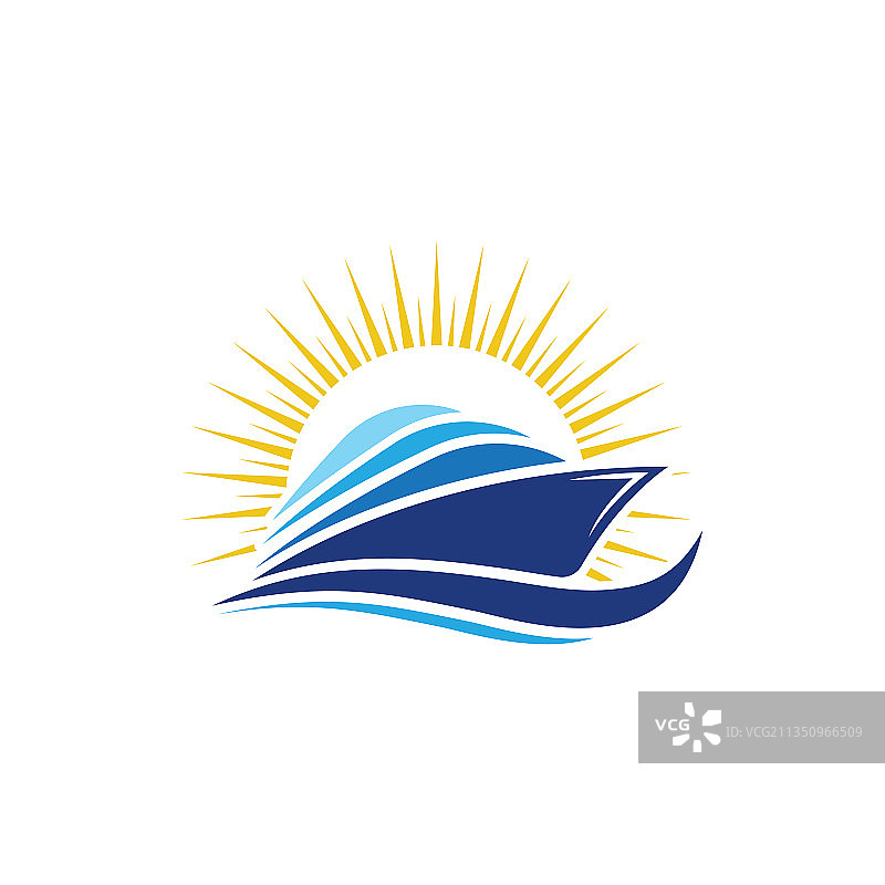 邮轮图标设计图片素材