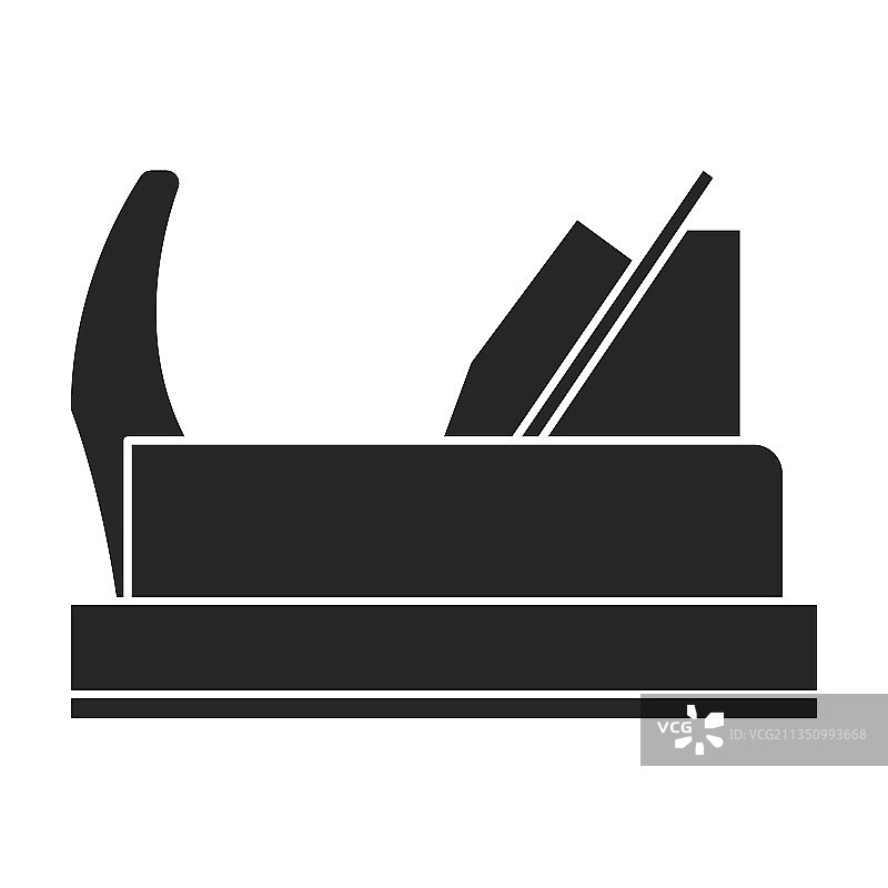 黑色电刨图标图片素材