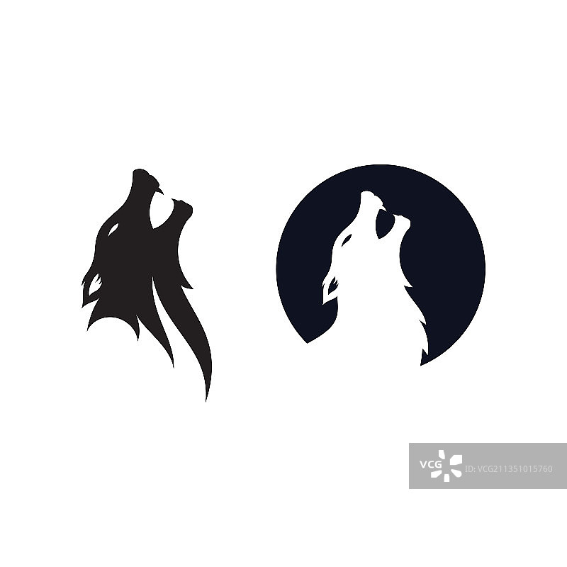 狼头模板图片素材