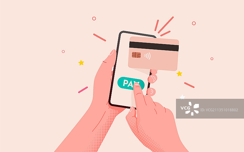 手机银行APP和电子支付图片素材