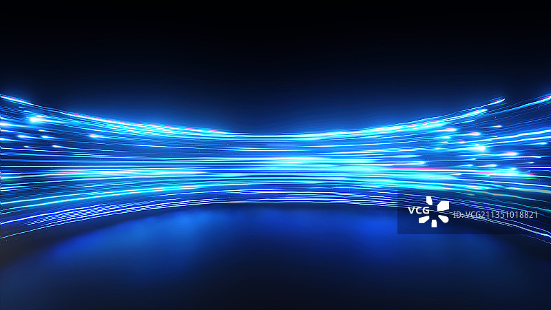 蓝色光线科技光线背景图片素材