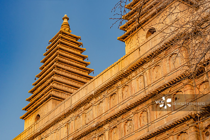 北京五塔寺图片素材