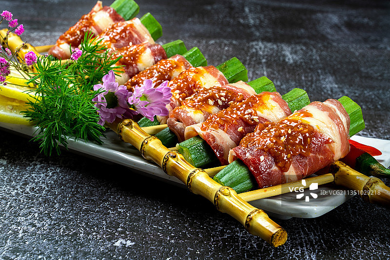 韩式烤牛肉图片素材