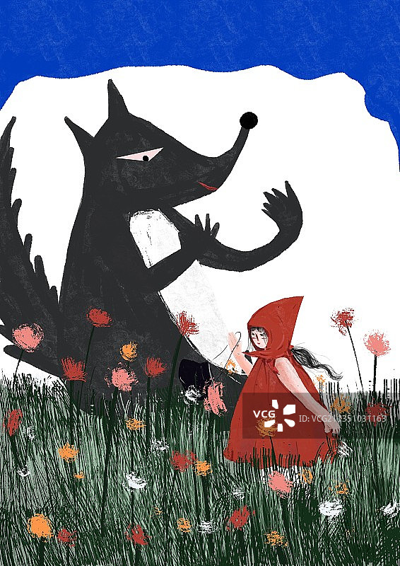 小红帽图片素材