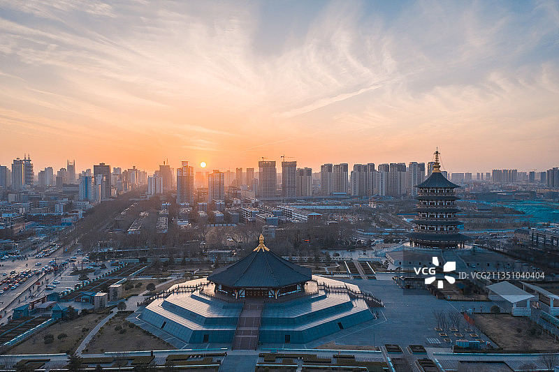 亚洲中国河南省隋唐洛阳城国家遗址公园图片素材