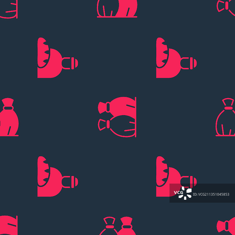 无家可归者食物和垃圾袋图片素材