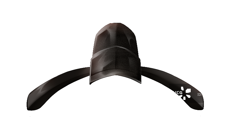 中国风男性帽子插画元素图片素材