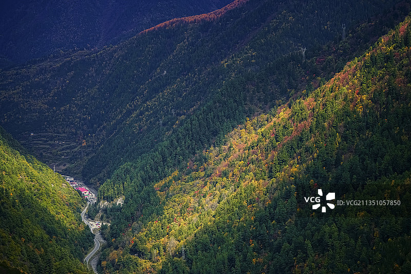 成都米亚罗风景区图片素材