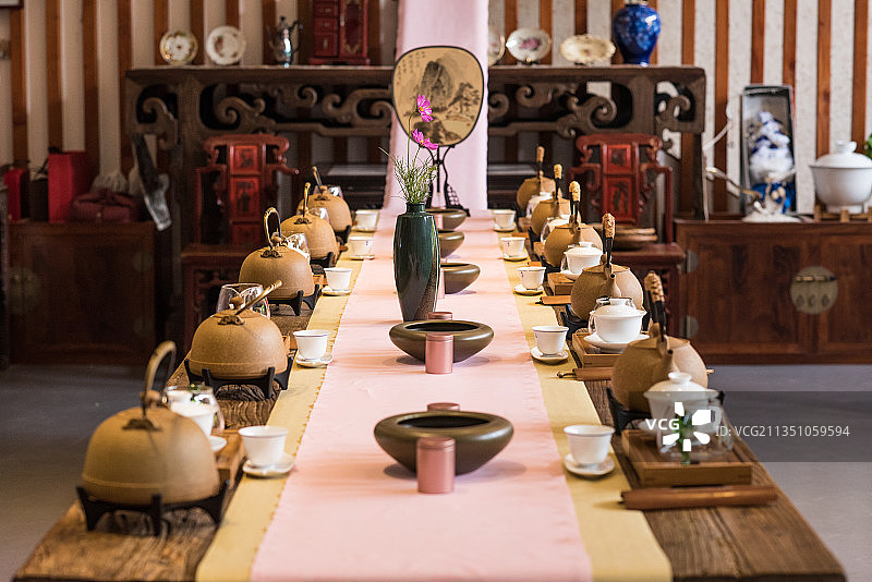 泡茶比赛图片素材