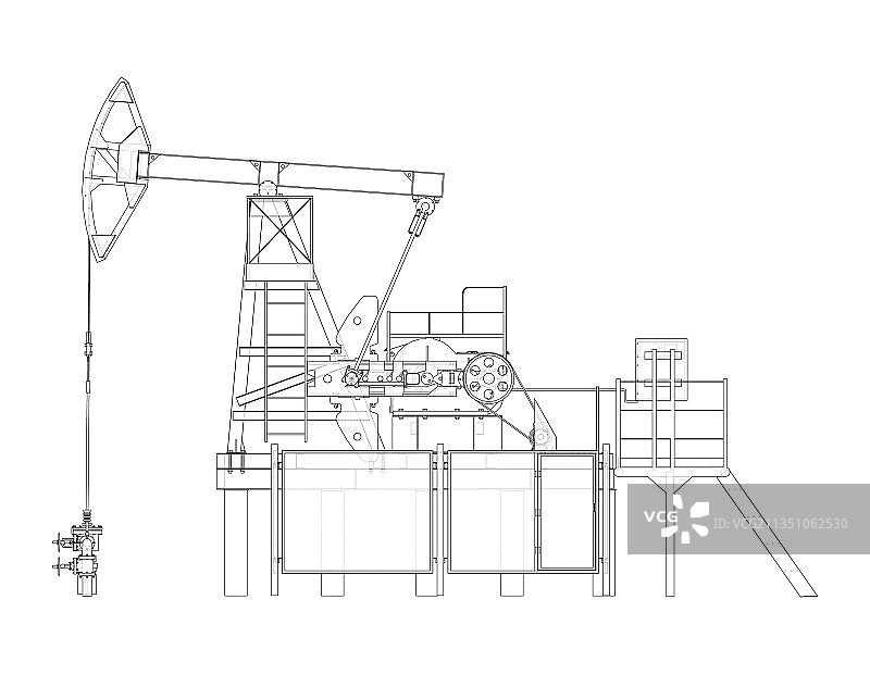 石油开采工业设备图片素材