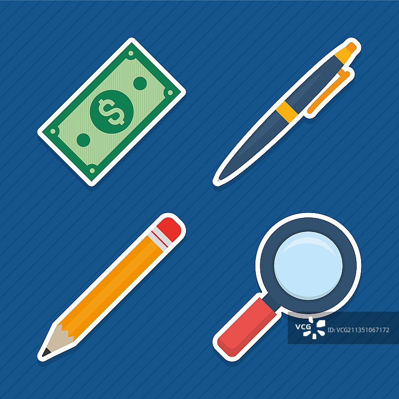 现金与办公图片素材