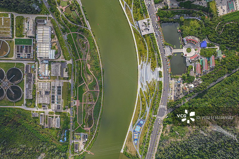 深圳燕罗湿地公园 深圳茅洲河 深圳宝安区 深圳松岗 深圳风光图片素材