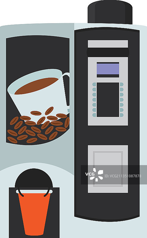 咖啡自动售货图片素材