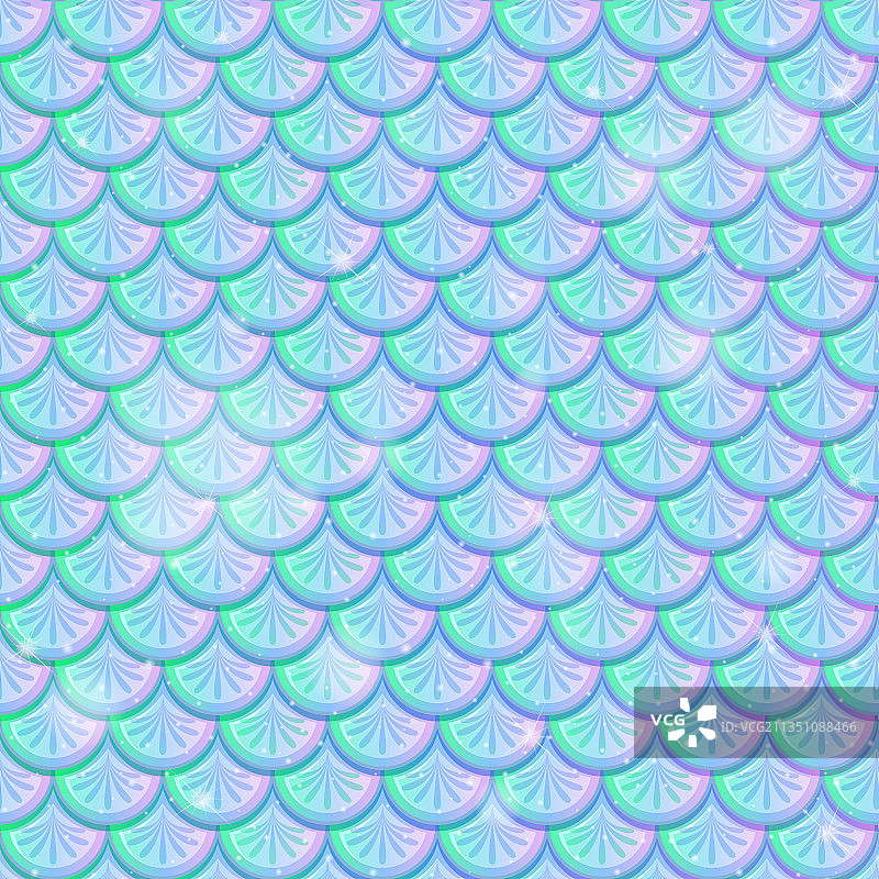 鱼鳞无缝图案背景图片素材