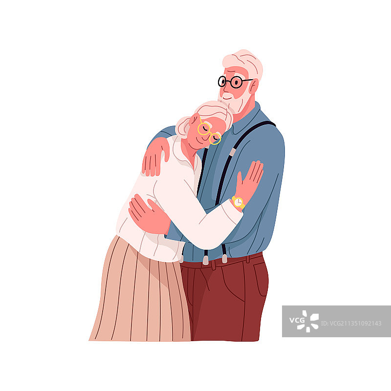 幸福的年长夫妇图片素材