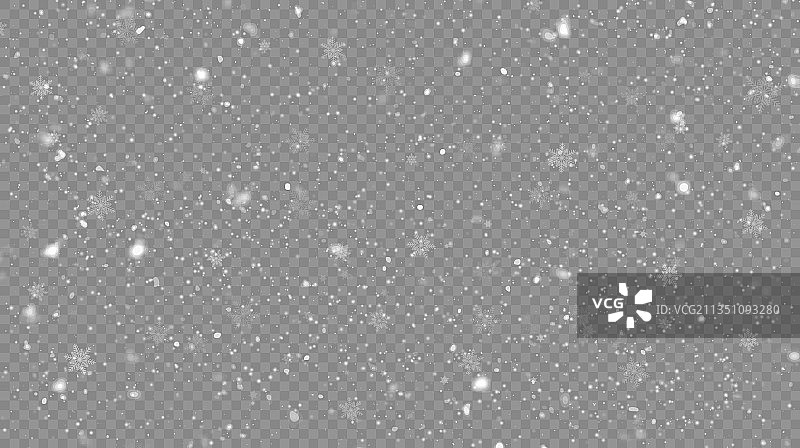 雪花飘落素材图片素材