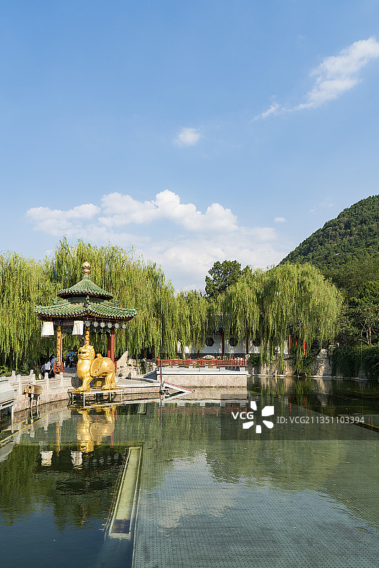 陕西省西安市临潼区华清宫风景区图片素材