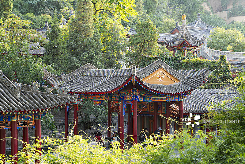 陕西省西安市临潼区华清宫风景区图片素材