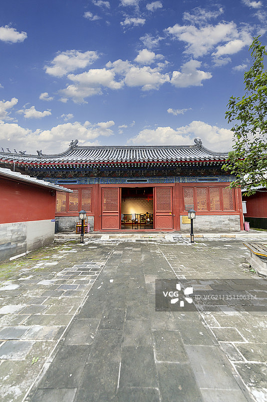 北京东城区智化寺：大悲堂图片素材