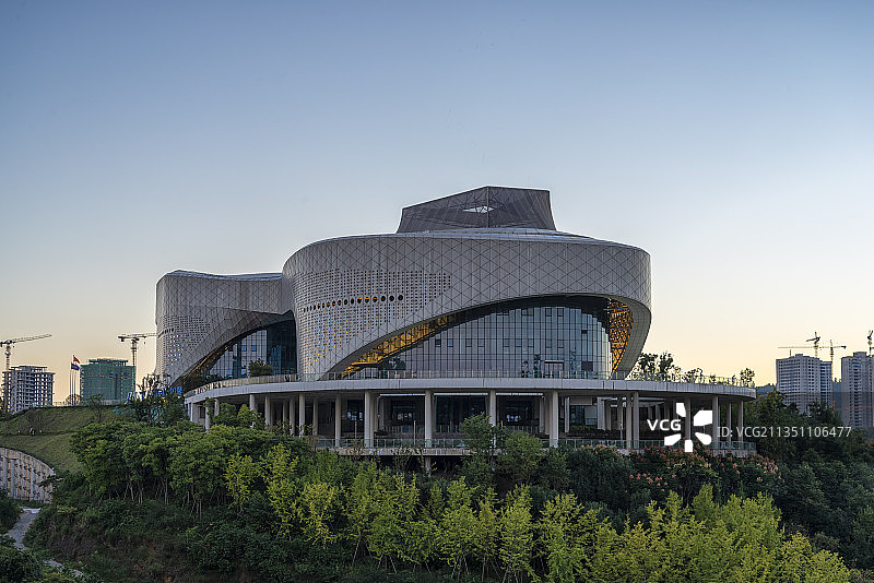 贵阳市南明区龙洞堡山地旅游联盟与中央生态公园图片素材