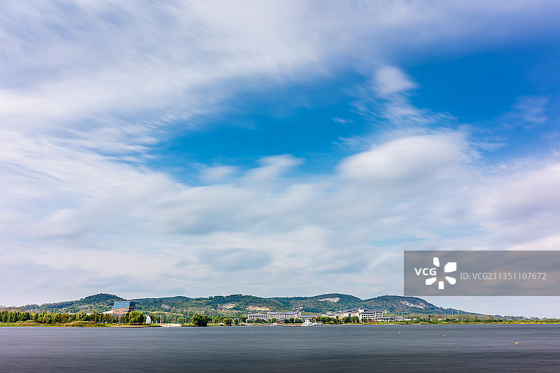 南京市六合区金牛湖图片素材