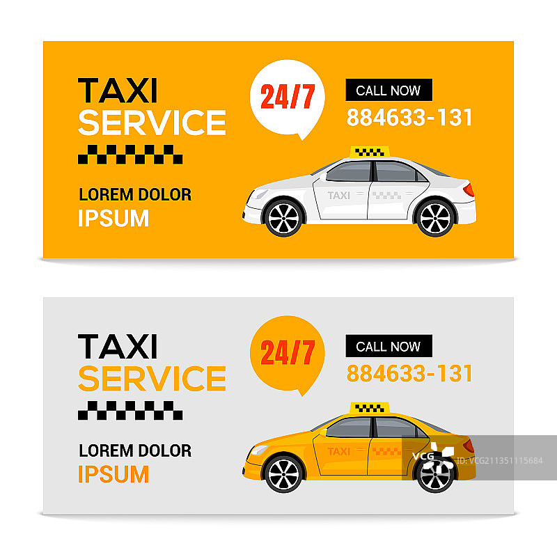 出租车宣传单模板背景图片素材