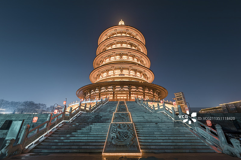 亚洲中国河南省隋唐洛阳城国家遗址公园图片素材