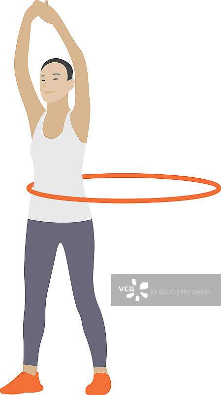 呼啦圈图片素材