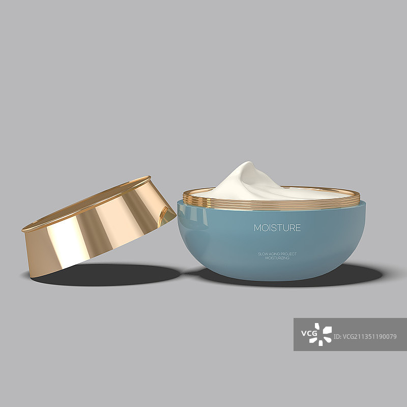 3D眼镜、化妆品样机图片素材