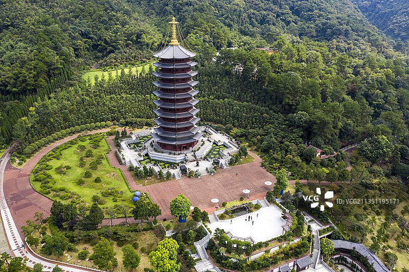 韶关 乳源 云门寺 佛教圣地  佛塔图片素材