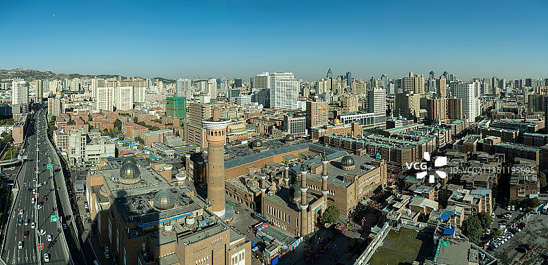 乌鲁木齐国际大巴扎图片素材