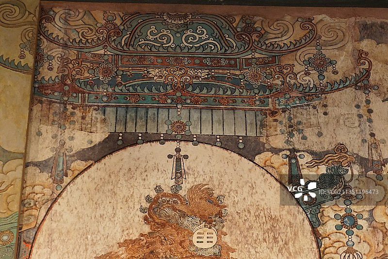 山西运城博物馆 永乐宫壁画图片素材
