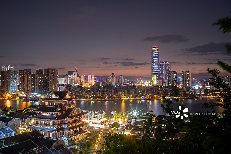 柳州城市风景（窑埠古镇）图片素材