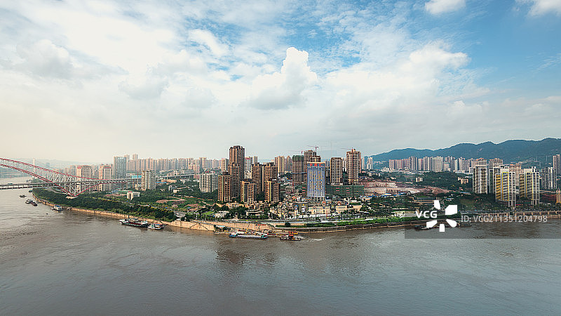 建设中的长嘉汇图片素材