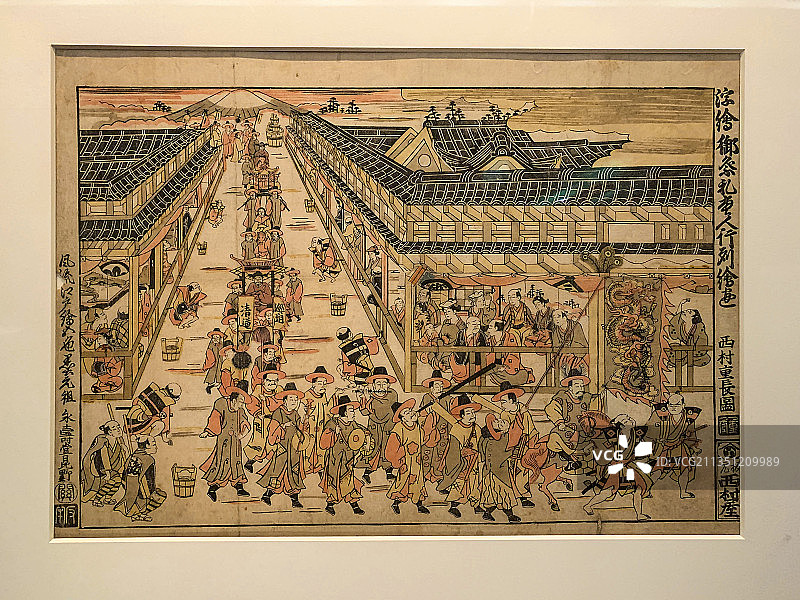 东京国立博物馆 浮世绘图片素材