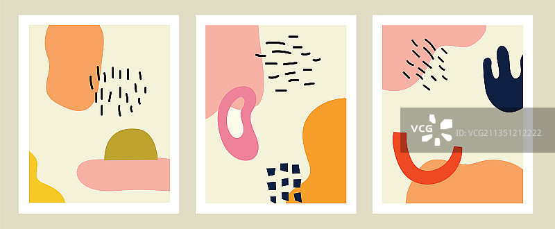 手绘形状背景合集图片素材