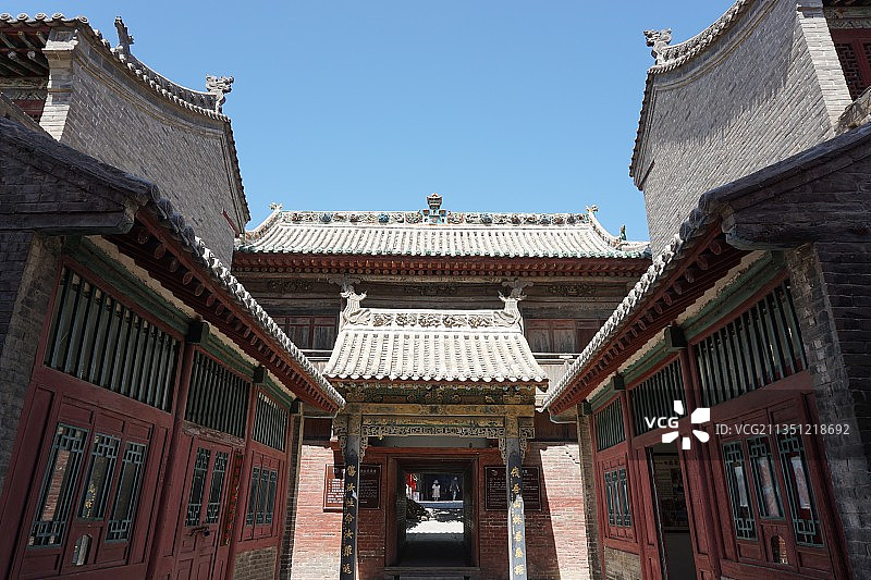 山西临汾蒲县东岳庙图片素材