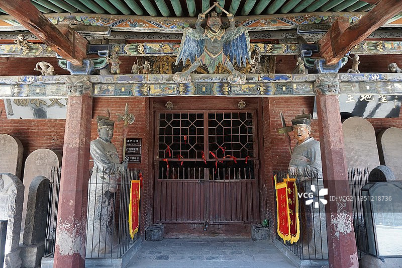山西临汾蒲县东岳庙图片素材