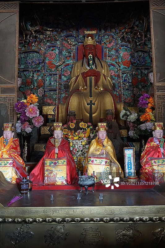 山西临汾蒲县东岳庙图片素材