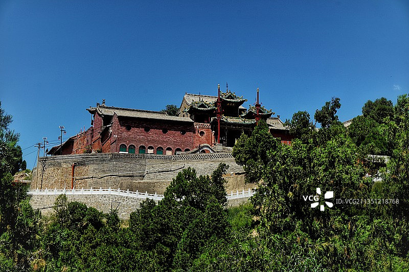 山西临汾蒲县东岳庙图片素材