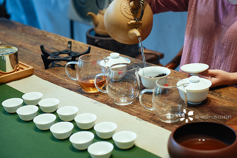 泡茶图片素材