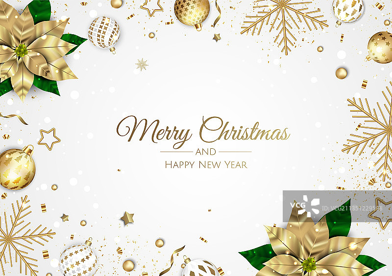 圣诞快乐，新年快乐图片素材