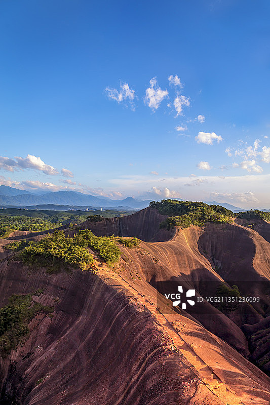 高椅岭丹霞地貌图片素材