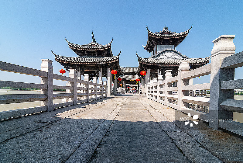 潮州广济桥图片素材