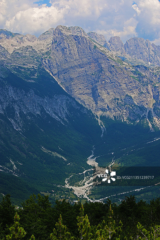 巴尔干的山图片素材