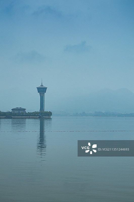 山东济南莱芜雪野湖风光图片素材