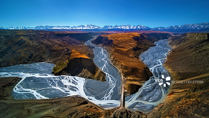 安集海大峡谷图片素材